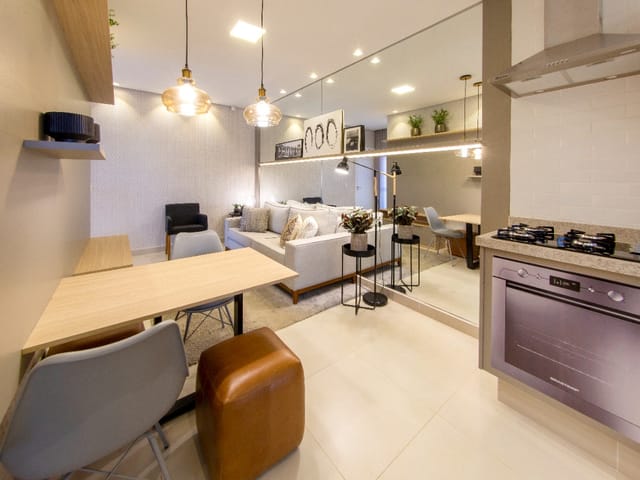Apartamento com 50m² 2 quartos e 1 banheiro, à venda, no bairro Núcleo Agrícola Alpha em Franca