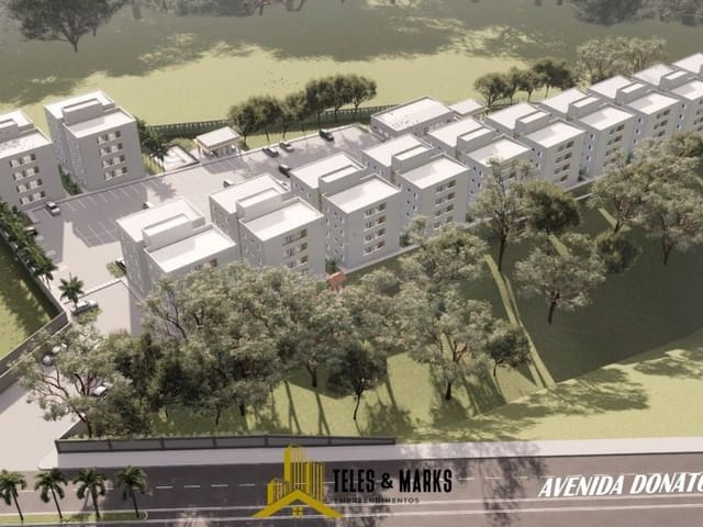 Apartamento 2 quartos e 1 banheiro, à venda, no bairro Loteamento Modena em Tatuí