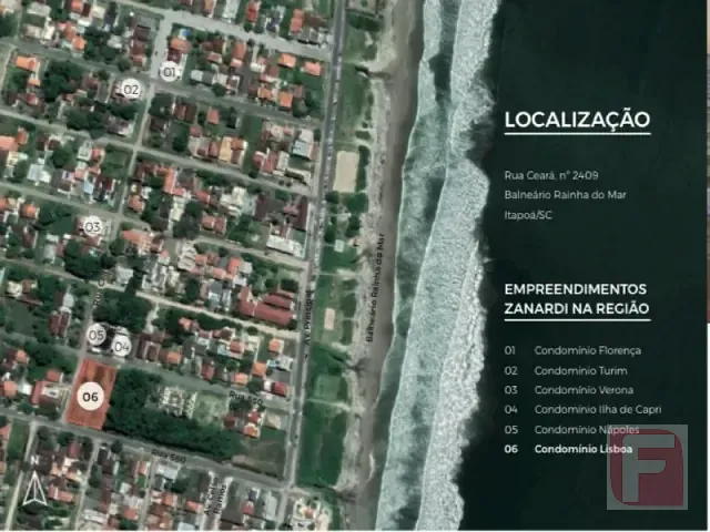 Apartamento 3 quartos e 1 banheiro, à venda, no bairro Barra do Saí em Itapoá