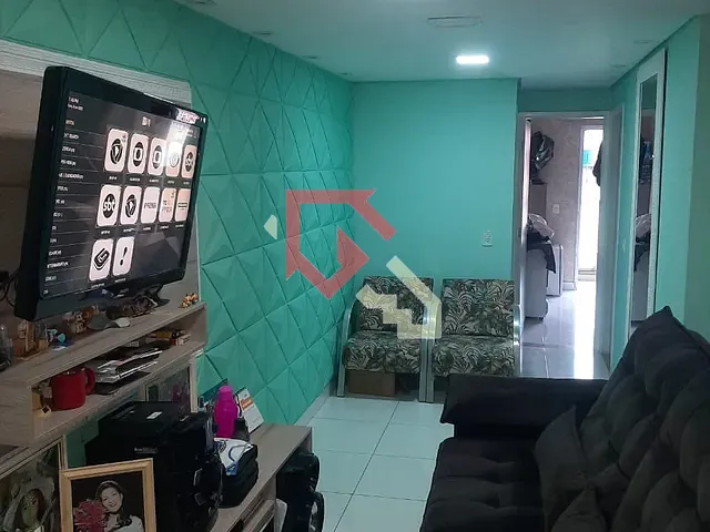 Apartamento com 72m² 2 quartos e 2 banheiros, à venda, no bairro Vila Nossa Senhora das Vitórias em Mauá