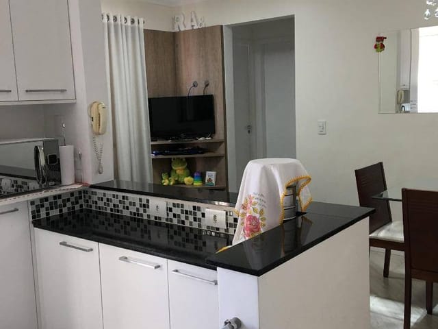 Apartamento 2 quartos e 1 banheiro, à venda, no bairro Vila Palmares em Santo André