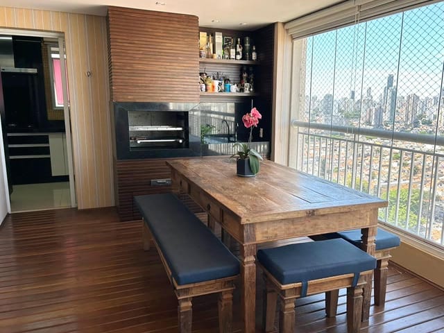 Apartamento 3 quartos e 4 banheiros, à venda, no bairro Quarta Parada em São Paulo