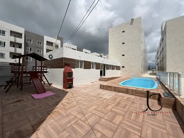Apartamento 2 quartos e 1 banheiro, à venda, no bairro Gramame em João Pessoa