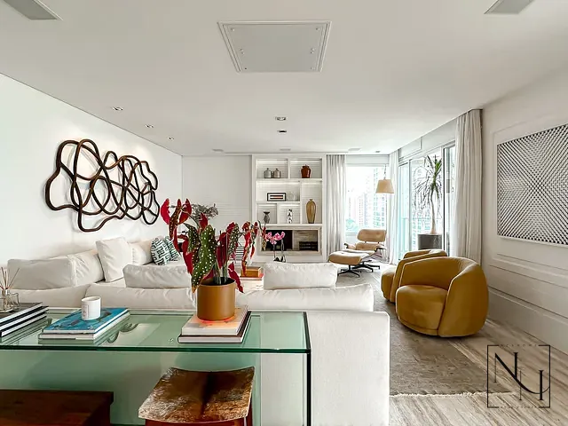 Apartamento com 370m² 3 quartos e 5 banheiros, à venda, no bairro Campo Belo em São Paulo