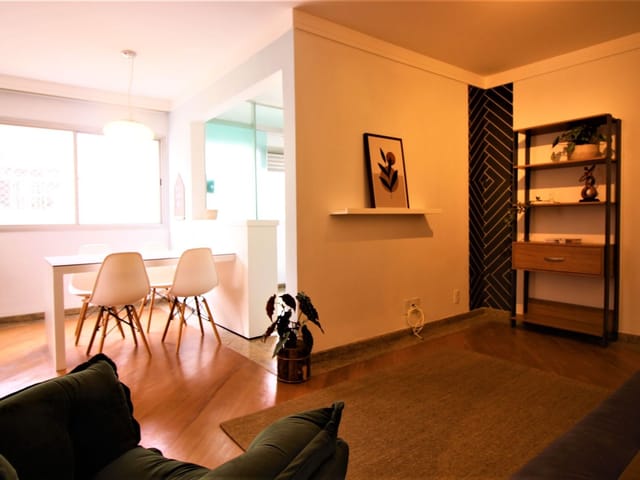 Apartamento com 95m² 1 quarto e 1 banheiro, para alugar, no bairro Vila Olímpia em São Paulo