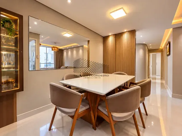 Apartamento com 98m² 3 quartos e 2 banheiros, à venda, no bairro Rebouças em Curitiba