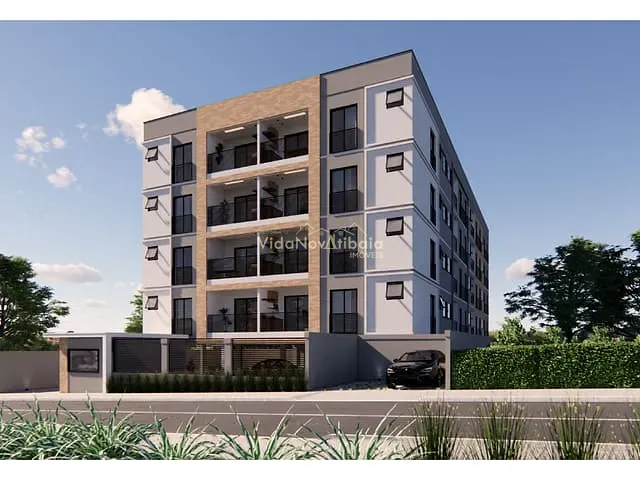 Apartamento 2 quartos e 2 banheiros, à venda, no bairro Centro em Atibaia