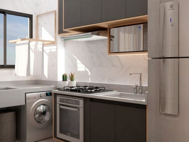 Apartamento com 27m² 1 quarto e 1 banheiro, à venda, no bairro Vila Tolstoi em São Paulo