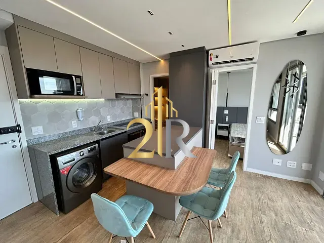 Apartamento 1 quarto e 1 banheiro, à venda, no bairro Santo Amaro em São Paulo