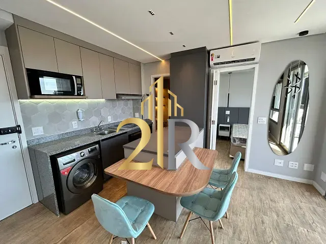 Apartamento 1 quarto e 1 banheiro, à venda, no bairro Santo Amaro em São Paulo