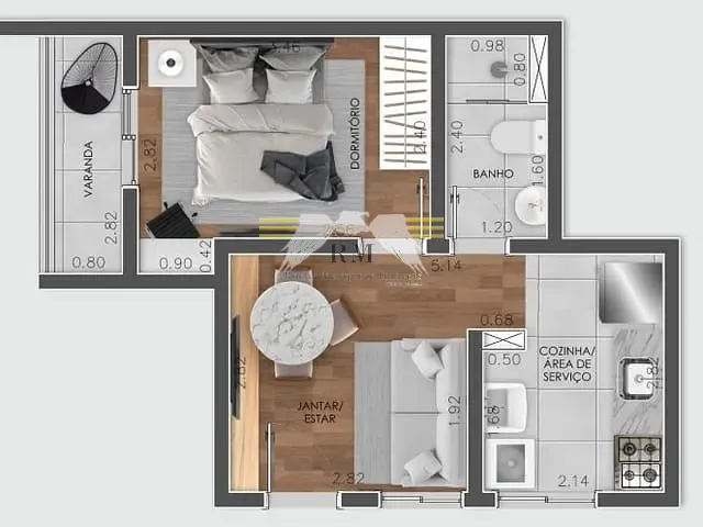 Apartamento 2 quartos e 1 banheiro, à venda, no bairro Vila Formosa em São Paulo