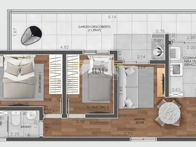 Apartamento 2 quartos e 1 banheiro, à venda, no bairro Vila Formosa em São Paulo