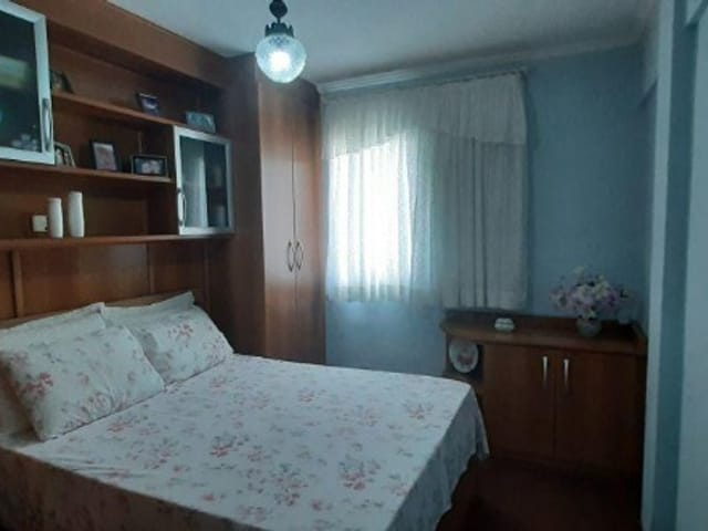 Apartamento com 73m² 2 quartos e 1 banheiro, à venda, no bairro Vila Valparaíso em Santo André