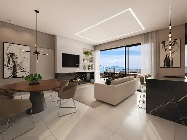Apartamento com 94m² 3 quartos e 2 banheiros, à venda, no bairro Palmas em Governador Celso Ramos