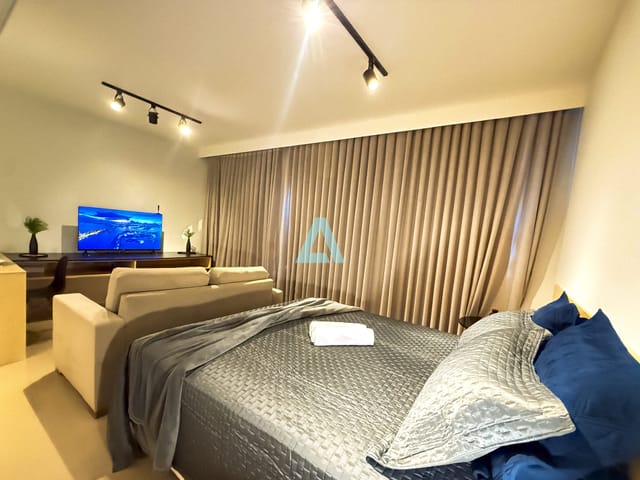 Apartamento 1 quarto e 1 banheiro, para alugar, no bairro Jardim Goiás em Goiânia