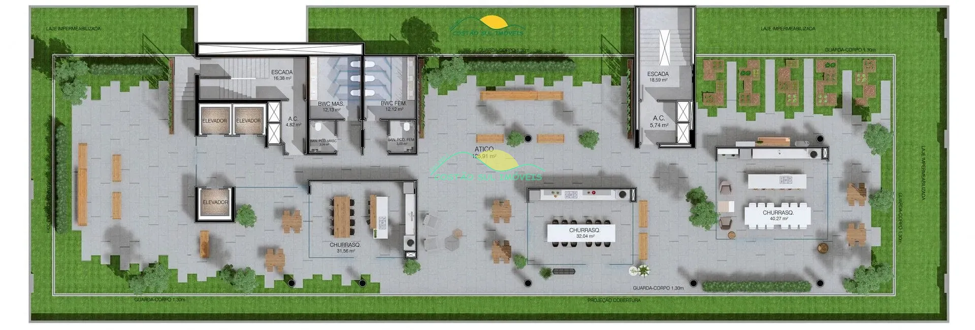 Apartamento, 1 quarto, 31 m² - Foto 31