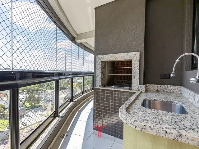 Apartamento com 204m² 3 quartos e 3 banheiros, à venda, no bairro Mossunguê em Curitiba