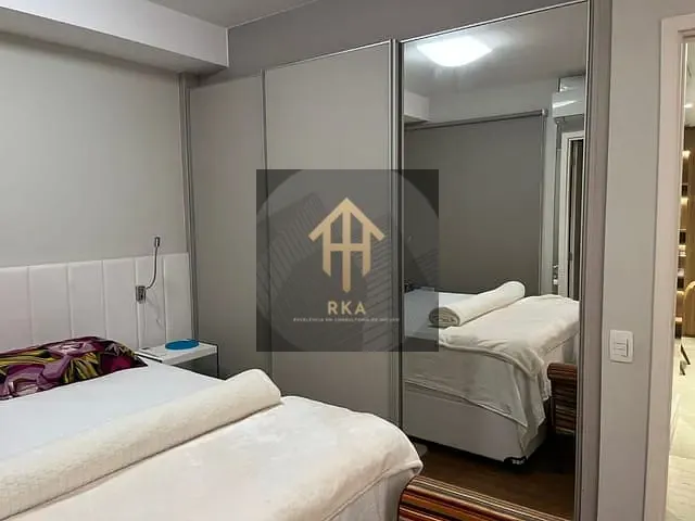 Apartamento com 84m² 1 quarto e 3 banheiros, para alugar, no bairro Brooklin em São Paulo