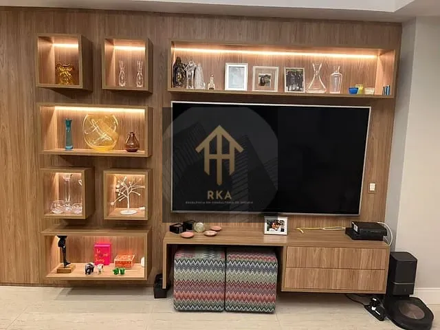 Apartamento com 84m² 1 quarto e 3 banheiros, para alugar, no bairro Brooklin em São Paulo