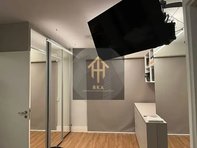 Apartamento com 84m² 1 quarto e 3 banheiros, para alugar, no bairro Brooklin em São Paulo