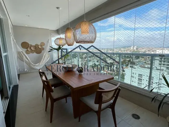 Apartamento 3 quartos e 4 banheiros, à venda, no bairro Parque Monte Líbano em Mogi das Cruzes