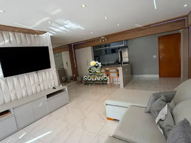 Apartamento com 94m² 3 quartos e 2 banheiros, para alugar, no bairro Jardim Atlântico em Goiânia