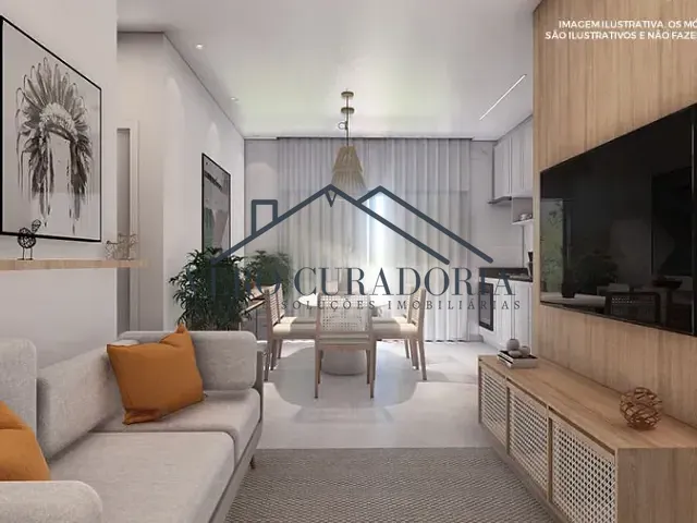 Apartamento 2 quartos e 2 banheiros, à venda, no bairro Itaguá em Ubatuba