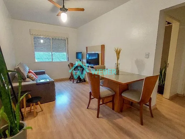 Apartamento com 51m² 1 quarto e 1 banheiro, à venda ou para alugar, no bairro Hamburgo  Velho em Novo Hamburgo
