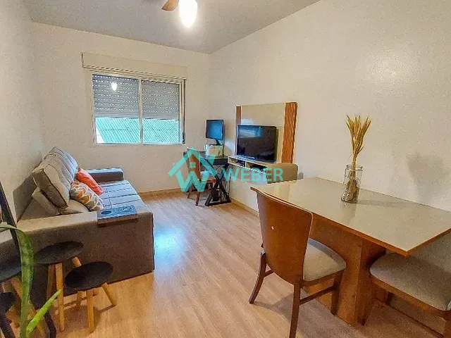 Apartamento com 51m² 1 quarto e 1 banheiro, à venda ou para alugar, no bairro Hamburgo  Velho em Novo Hamburgo