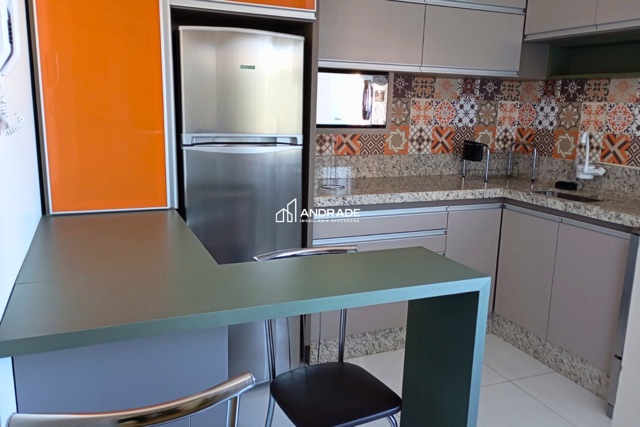 Apartamento com 55m² 1 quarto e 1 banheiro, para alugar, no bairro Centro em Rua Professor João Cândido Ferreira