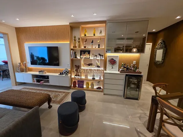 Apartamento 2 quartos e 3 banheiros, à venda, no bairro Embaré em Santos