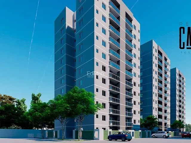 Apartamento 2 quartos e 2 banheiros, à venda, no bairro Canadá em Cascavel