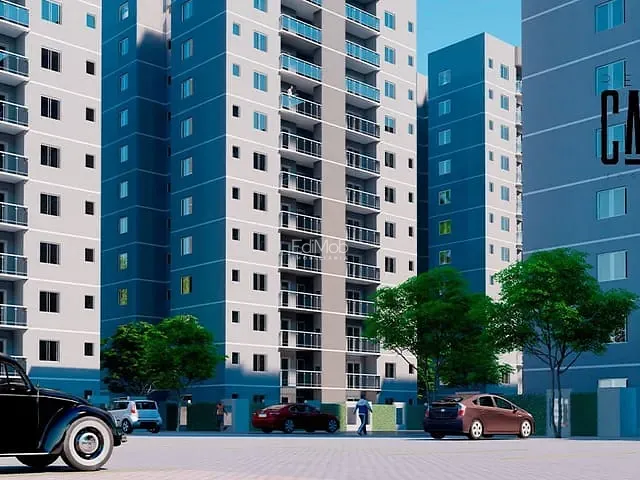 Apartamento 2 quartos e 2 banheiros, à venda, no bairro Canadá em Cascavel