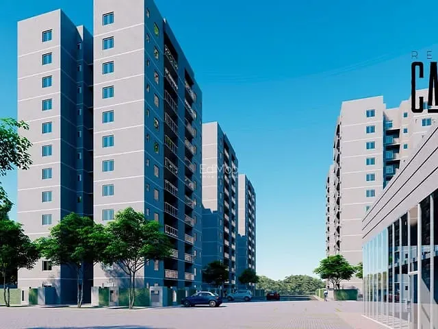Apartamento 2 quartos e 2 banheiros, à venda, no bairro Canadá em Cascavel