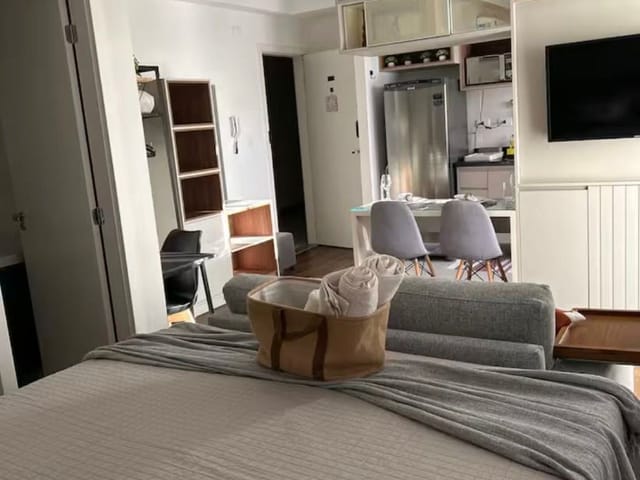 Apartamento 1 quarto e 1 banheiro, à venda, no bairro Jardim Aquarius em São José dos Campos