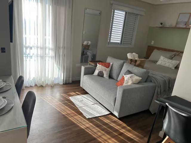 Apartamento 1 quarto e 1 banheiro, à venda, no bairro Jardim Aquarius em São José dos Campos