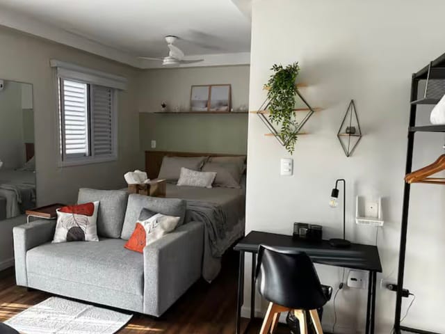 Apartamento 1 quarto e 1 banheiro, à venda, no bairro Jardim Aquarius em São José dos Campos