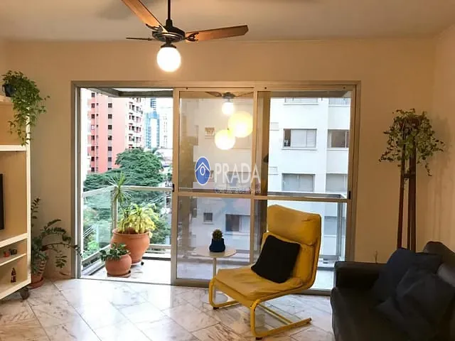 Apartamento com 161m² 3 quartos e 3 banheiros, à venda ou para alugar, no bairro Itaim Bibi em São Paulo