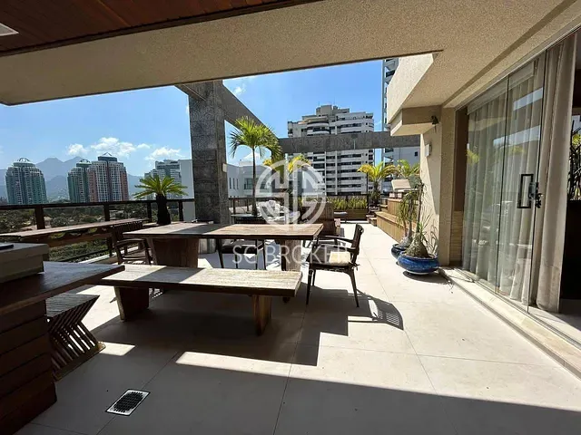 Cobertura / Penthouse com 350m² 3 quartos e 5 banheiros, à venda, no bairro Barra da Tijuca em Rio de Janeiro