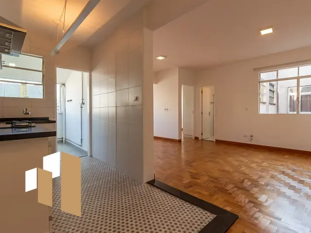 Apartamento 1 quarto e 1 banheiro, à venda, no bairro Vila Buarque em São Paulo