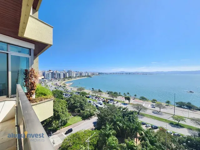 Apartamento 4 quartos e 2 banheiros, para alugar, no bairro Beira Mar em Florianópolis