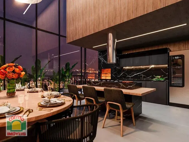 Apartamento com 203m² 3 quartos e 4 banheiros, à venda, no bairro Jk Parque Industrial Nova Capital em Anápolis