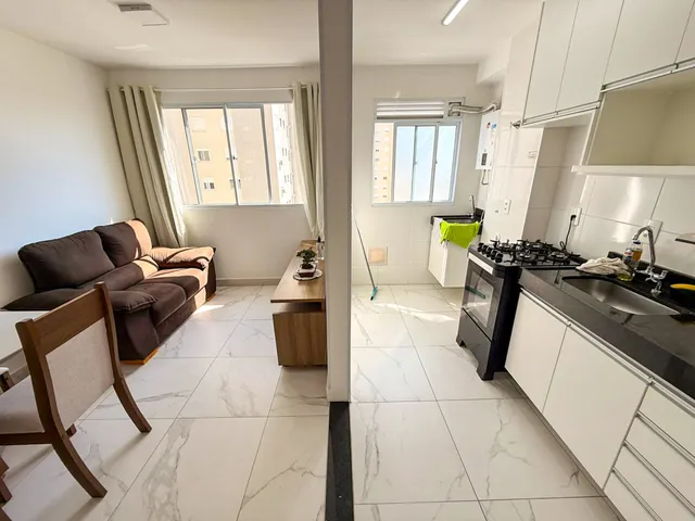 Apartamento com 43m² 2 quartos e 1 banheiro, para alugar, no bairro Parque Industrial em Campinas