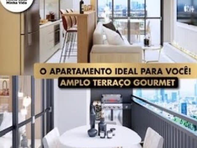 Apartamento 2 quartos e 1 banheiro, à venda, no bairro Vila Três Irmãos em Carapicuíba