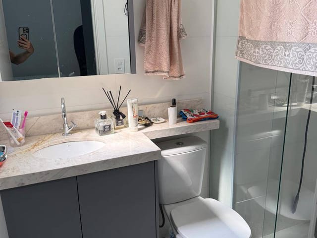 Apartamento 2 quartos e 1 banheiro, à venda, no bairro Condominio Life Residence em Sinop