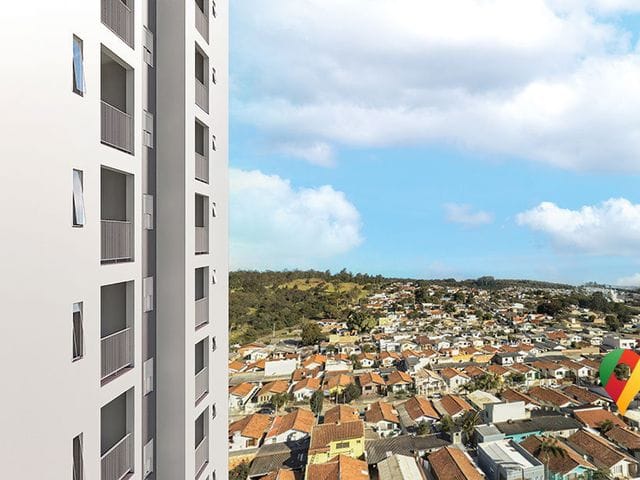 Apartamento com 49m² 2 quartos e 1 banheiro, à venda, no bairro Coronel Nassuca em Guaíba