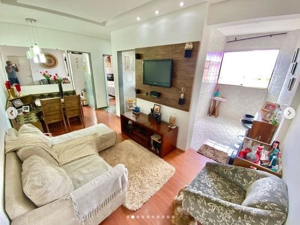 Foto do Apartamento - Vende se Lindo Apartamento com 2 Quartos e 2 Vagas cobertas no Bairro Manacás em BH, MG! | Deltalar Imóveis