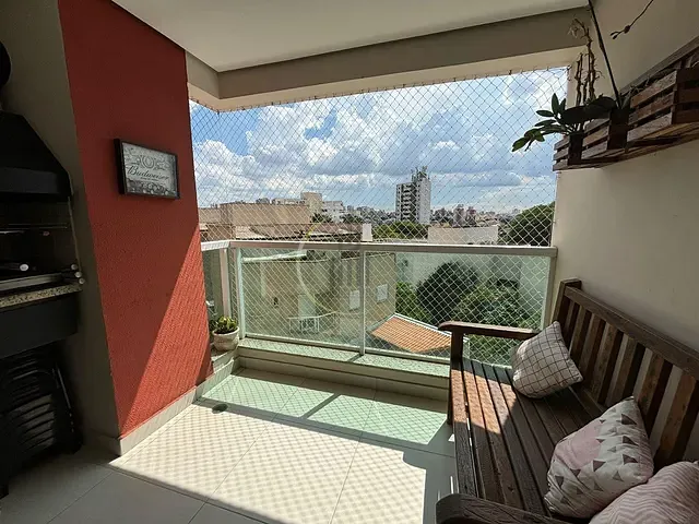 Apartamento com 78m² 2 quartos e 3 banheiros, à venda, no bairro Campestre em Santo André