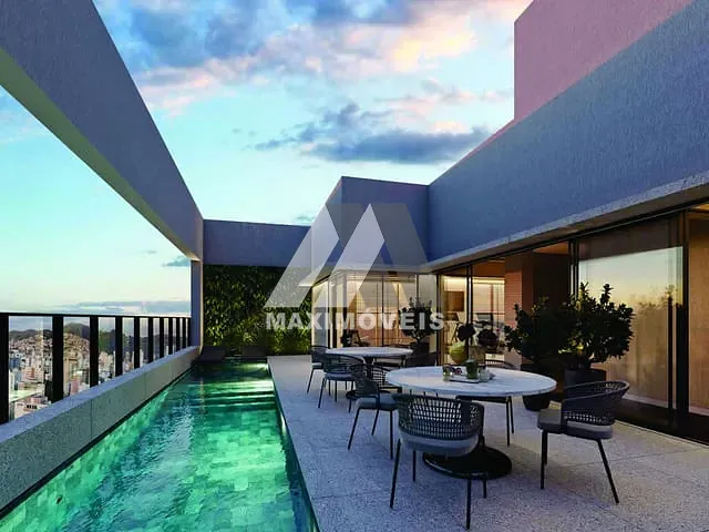 Apartamento com 48m² 1 quarto e 1 banheiro, à venda, no bairro Savassi em Belo Horizonte