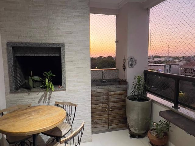 Apartamento com 119m² 3 quartos e 1 banheiro, à venda, no bairro Jardim Botânico em Sinop
